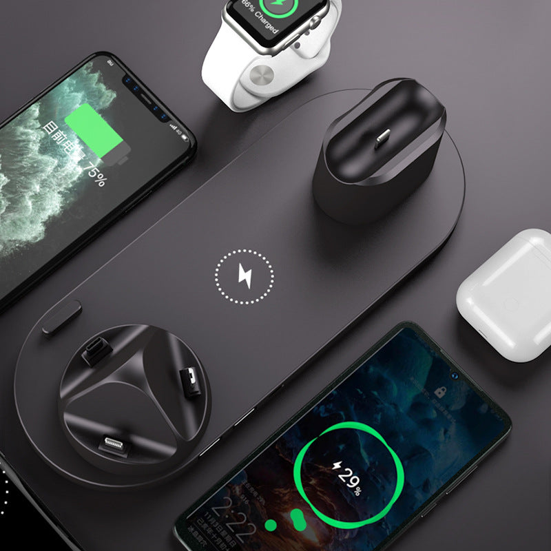 Wireless Charger 6-in-1 – Fast Charging Dock for Apple Devices