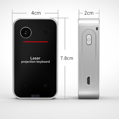 FST Virtual Laser Keyboard — Wireless Projection With Mouse Function
