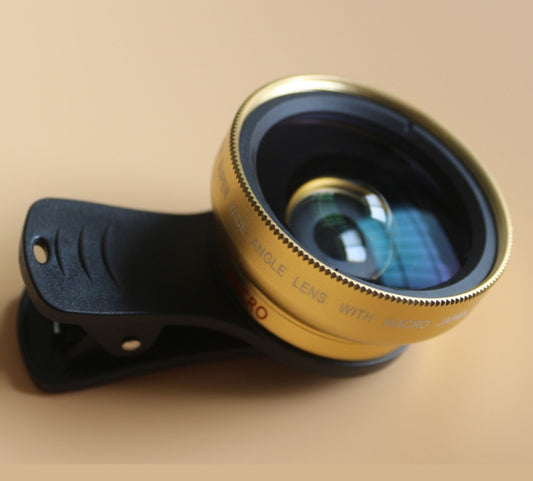 HD Phone Lens Kit — 0.45x Wide Angle + 12.5x Macro