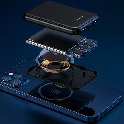 Magnetic Power Bank – Wireless Charging Anywhere