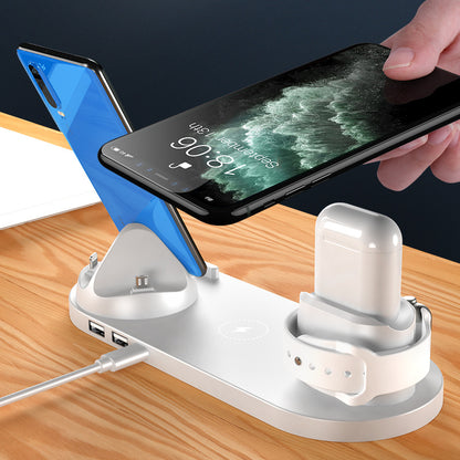 Wireless Charger 6-in-1 – Fast Charging Dock for Apple Devices